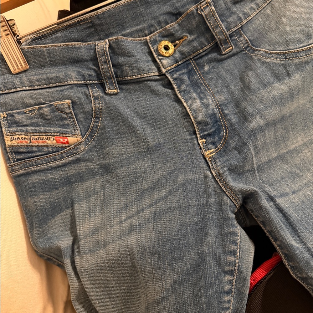 Diesel Women's Light Blue Denim Jeans